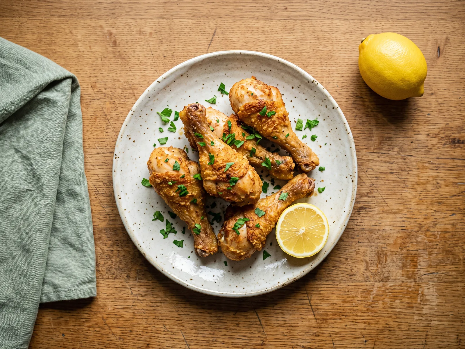 Frango na air fryer crocante