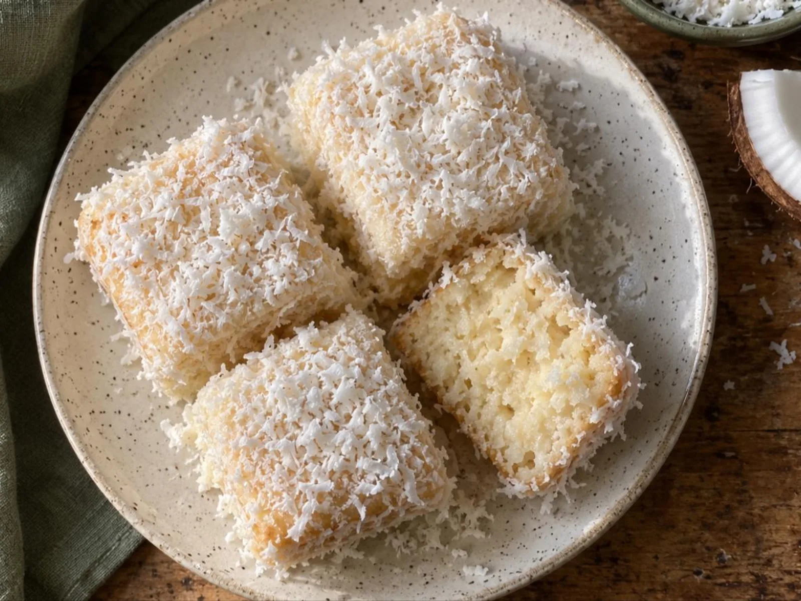 Bolo de coco gelado