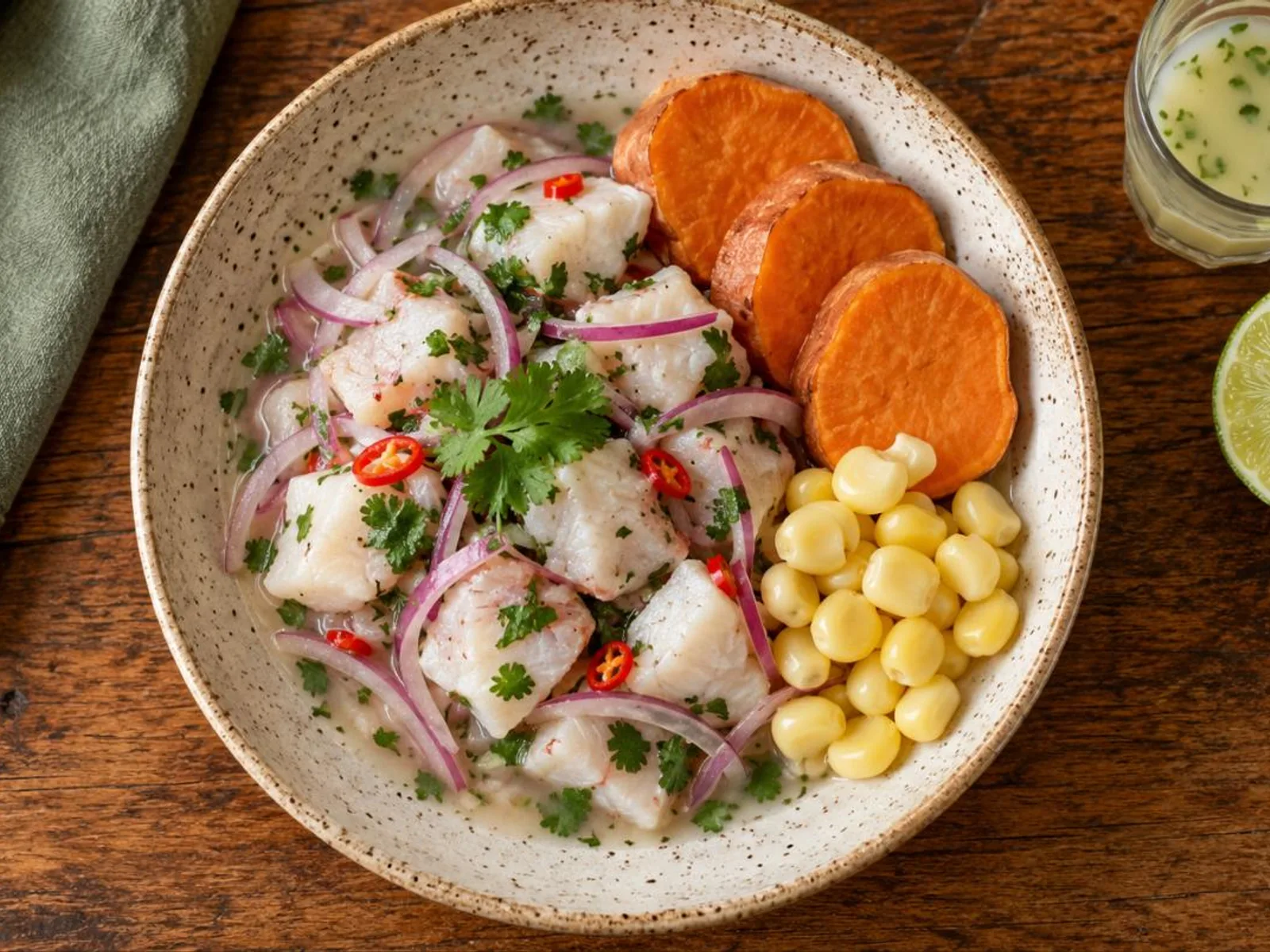 Ceviche peruano clássico