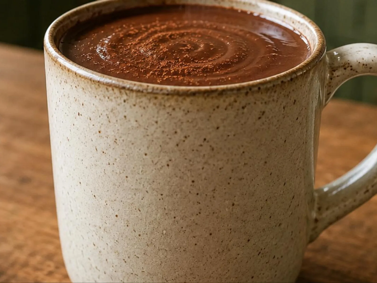 Chocolate quente cremoso