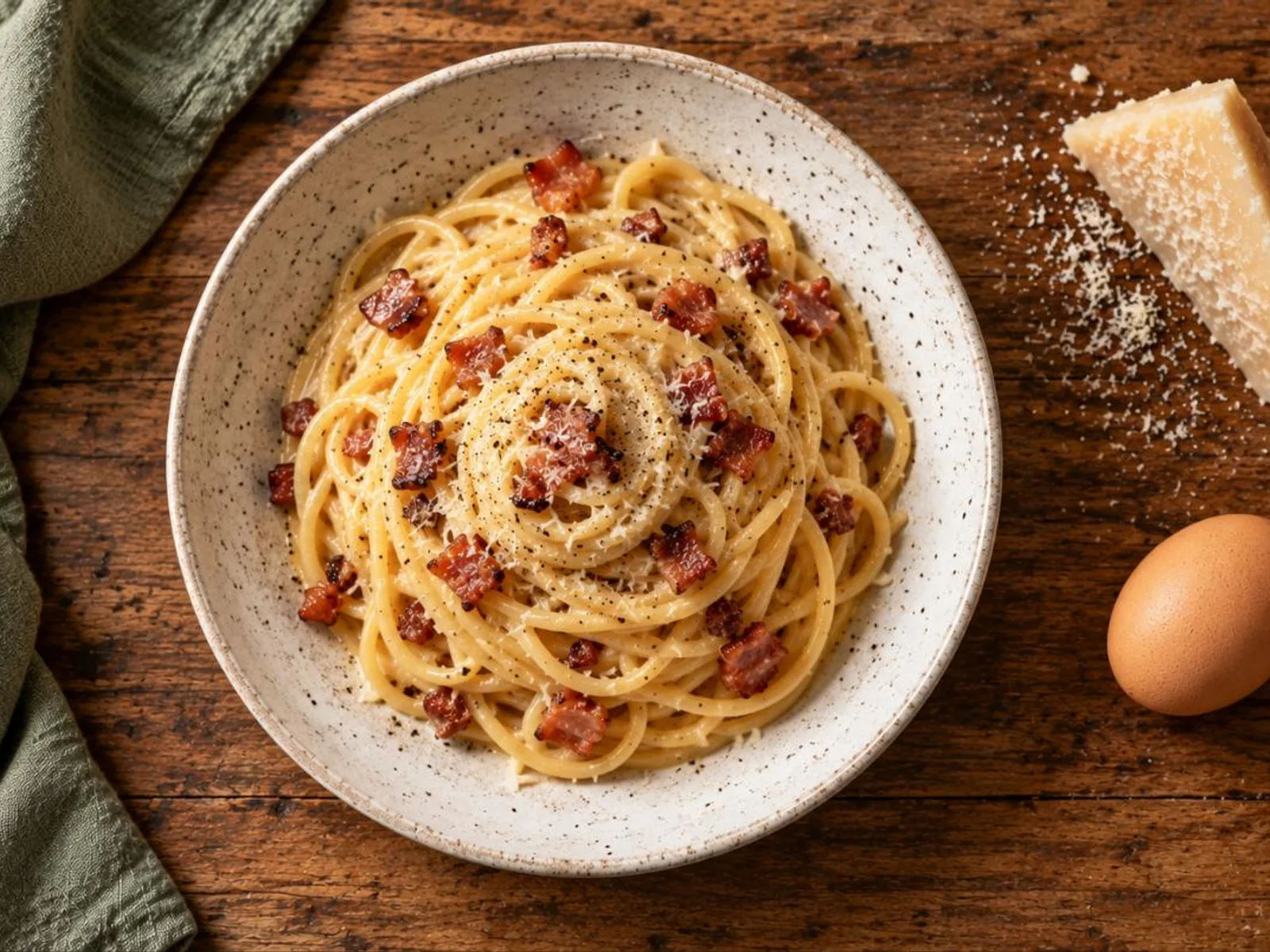 Espaguete à carbonara