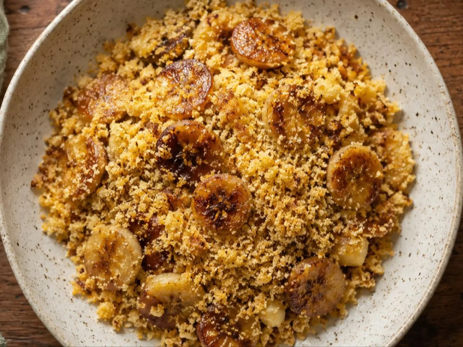 Farofa de banana
