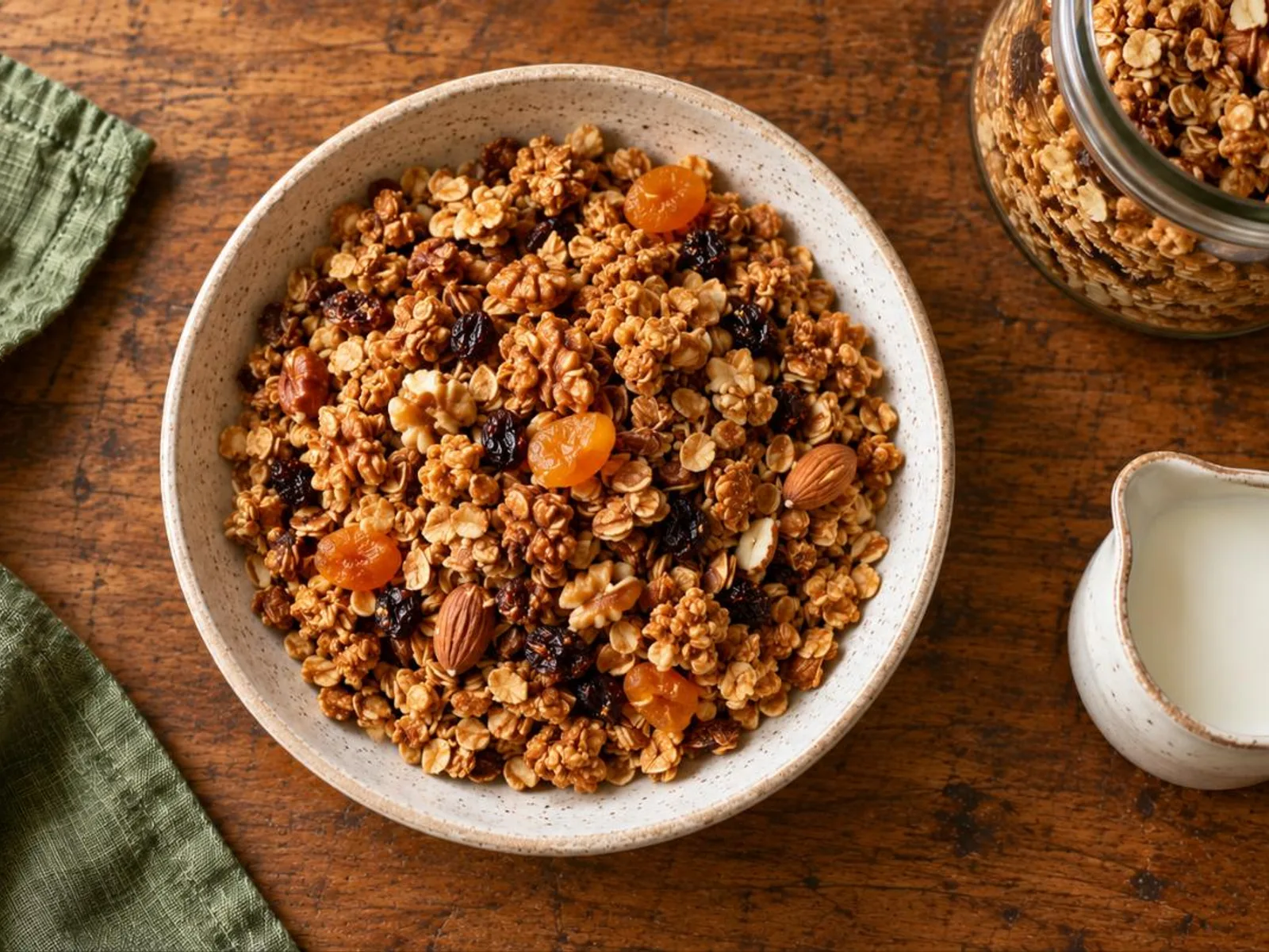 Granola caseira crocante