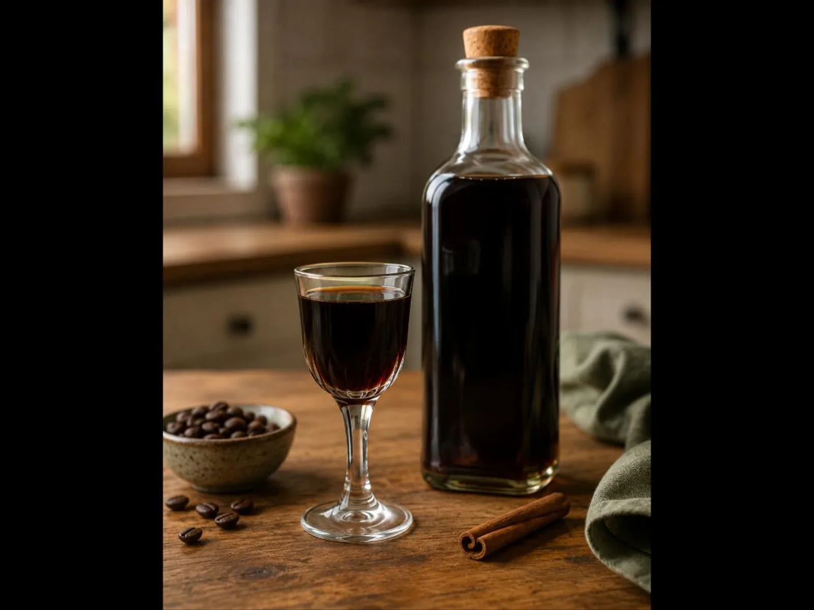 Licor de café caseiro