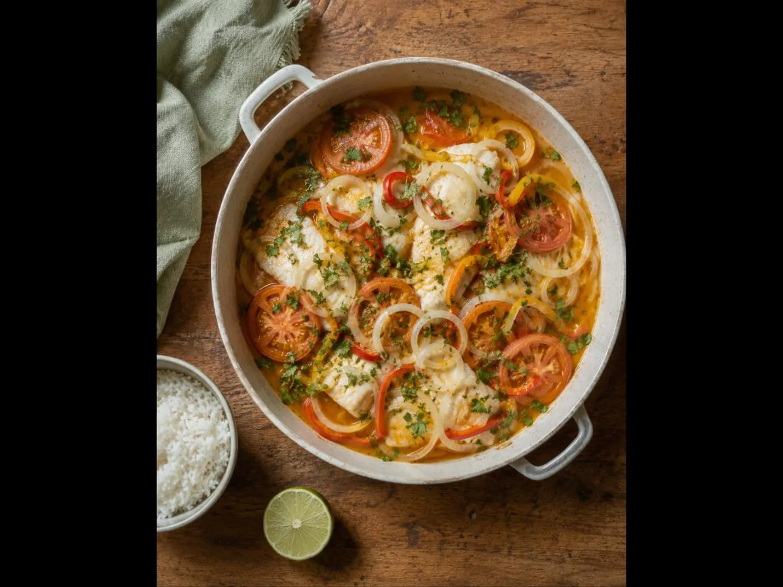 Moqueca de peixe fit