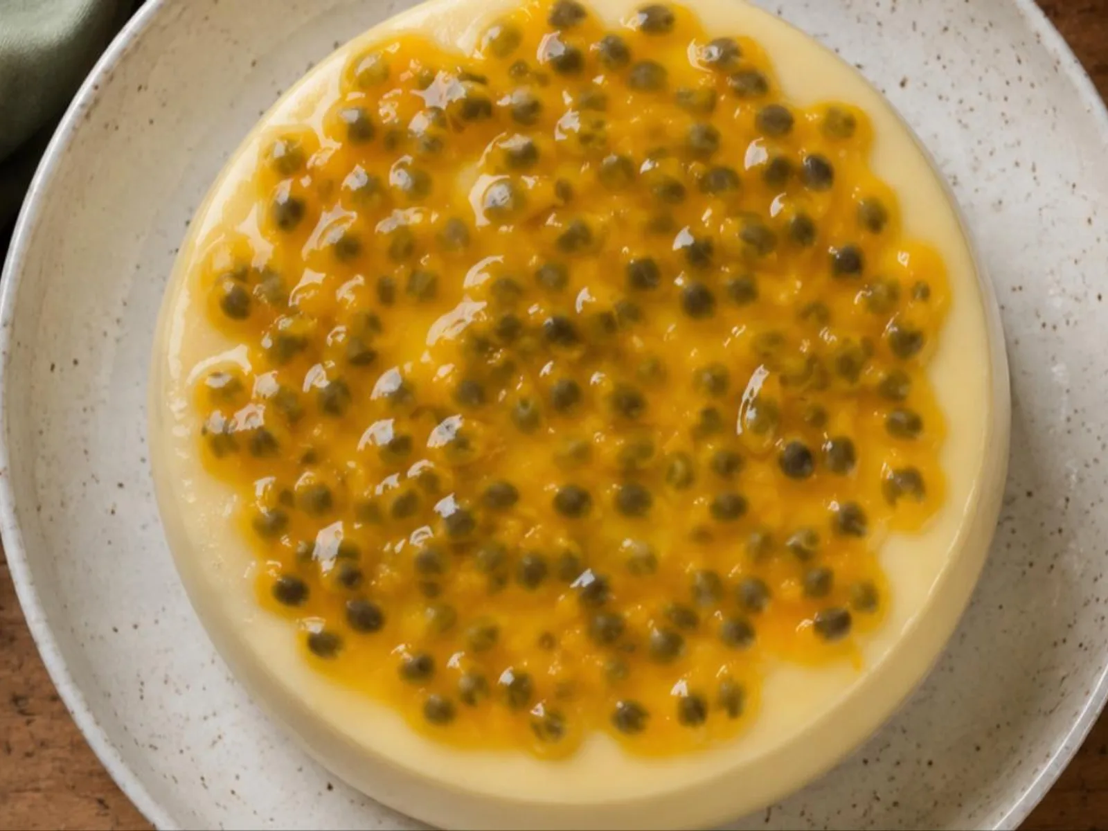 Mousse de maracujá