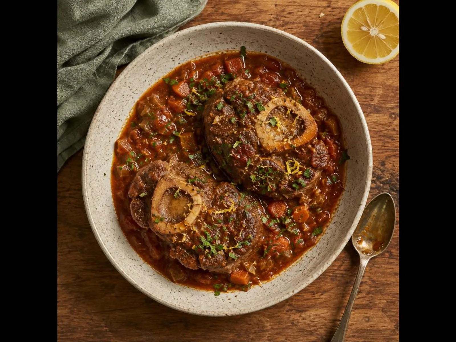 Ossobuco com gremolata
