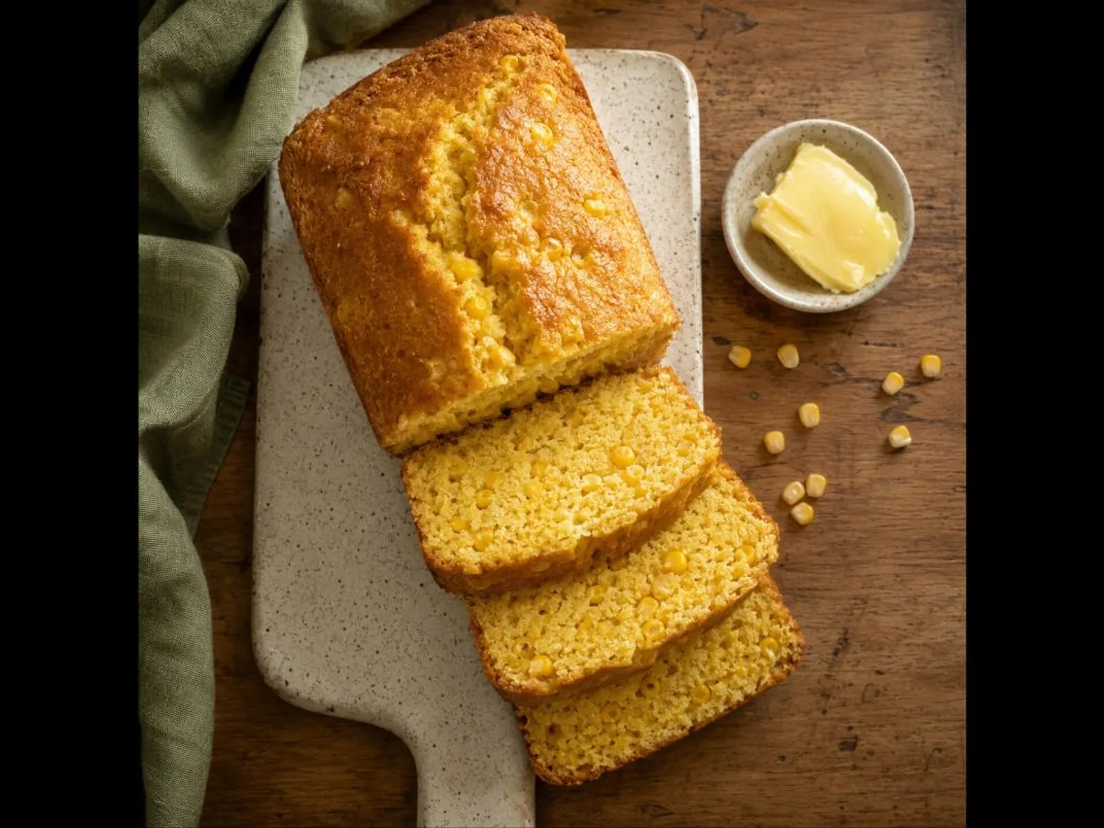 Pão de milho de forno