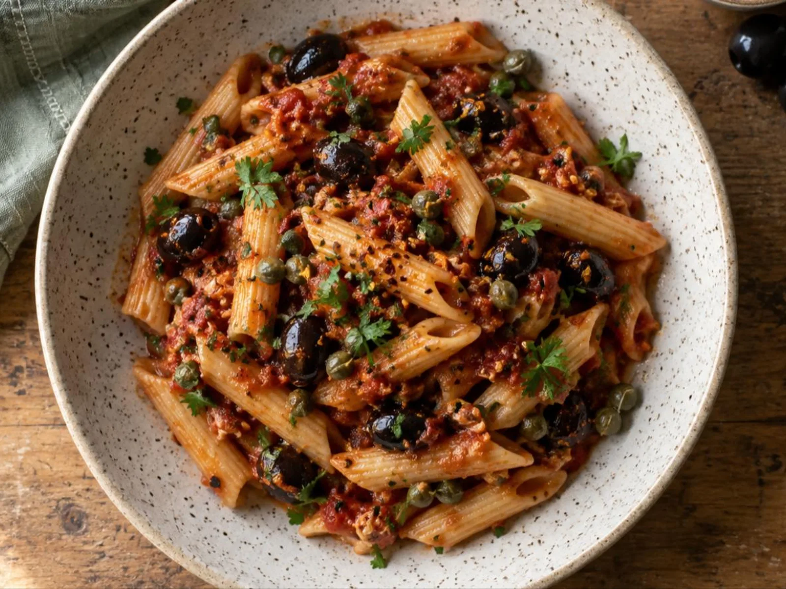 Penne à putanesca