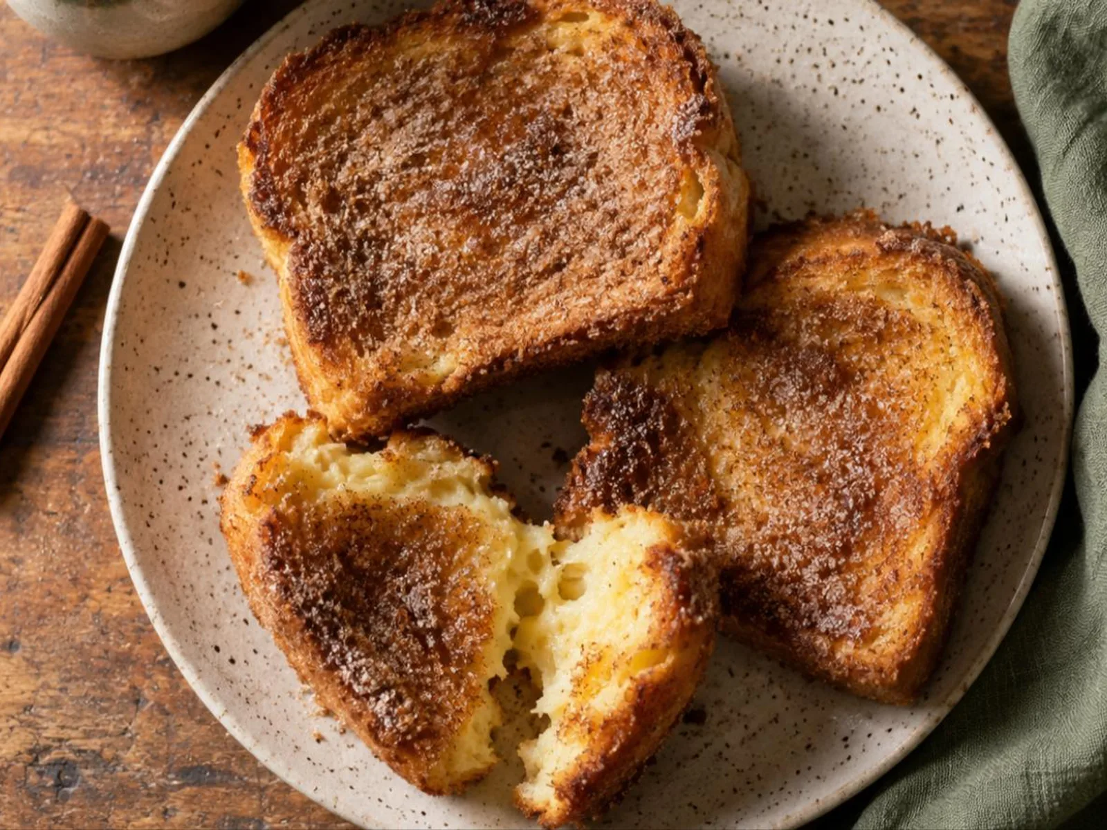 Rabanada de forno