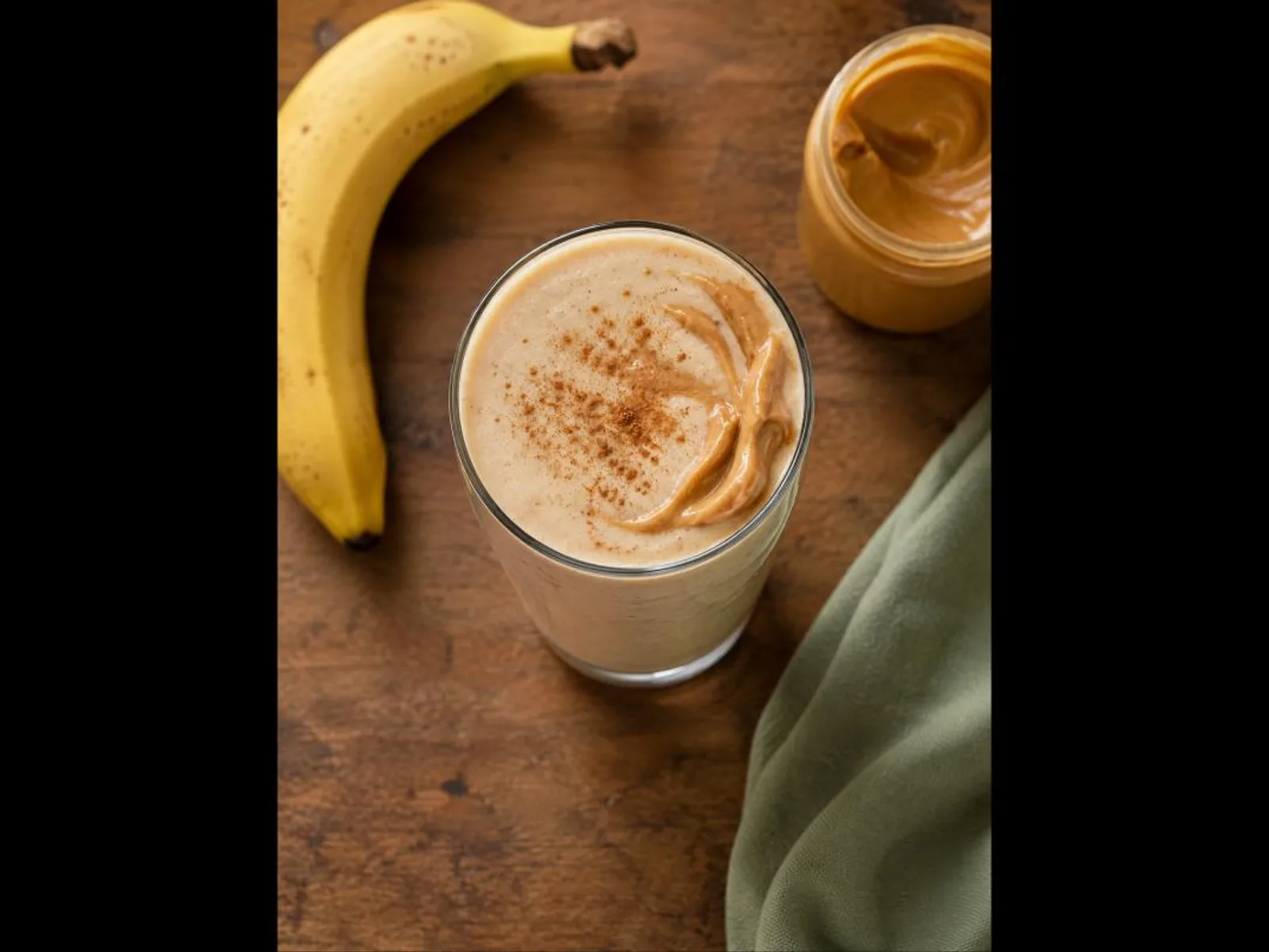 Smoothie proteico de café da manhã