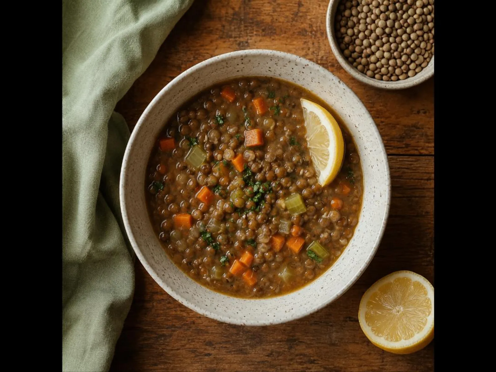Sopa de lentilha