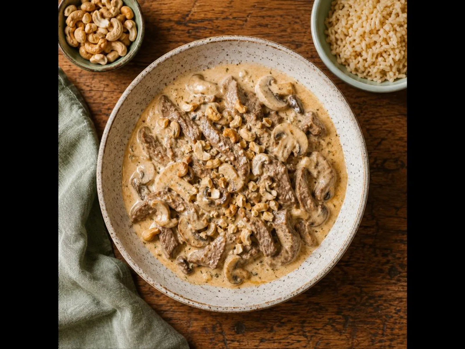 Estrogonofe de carne fit