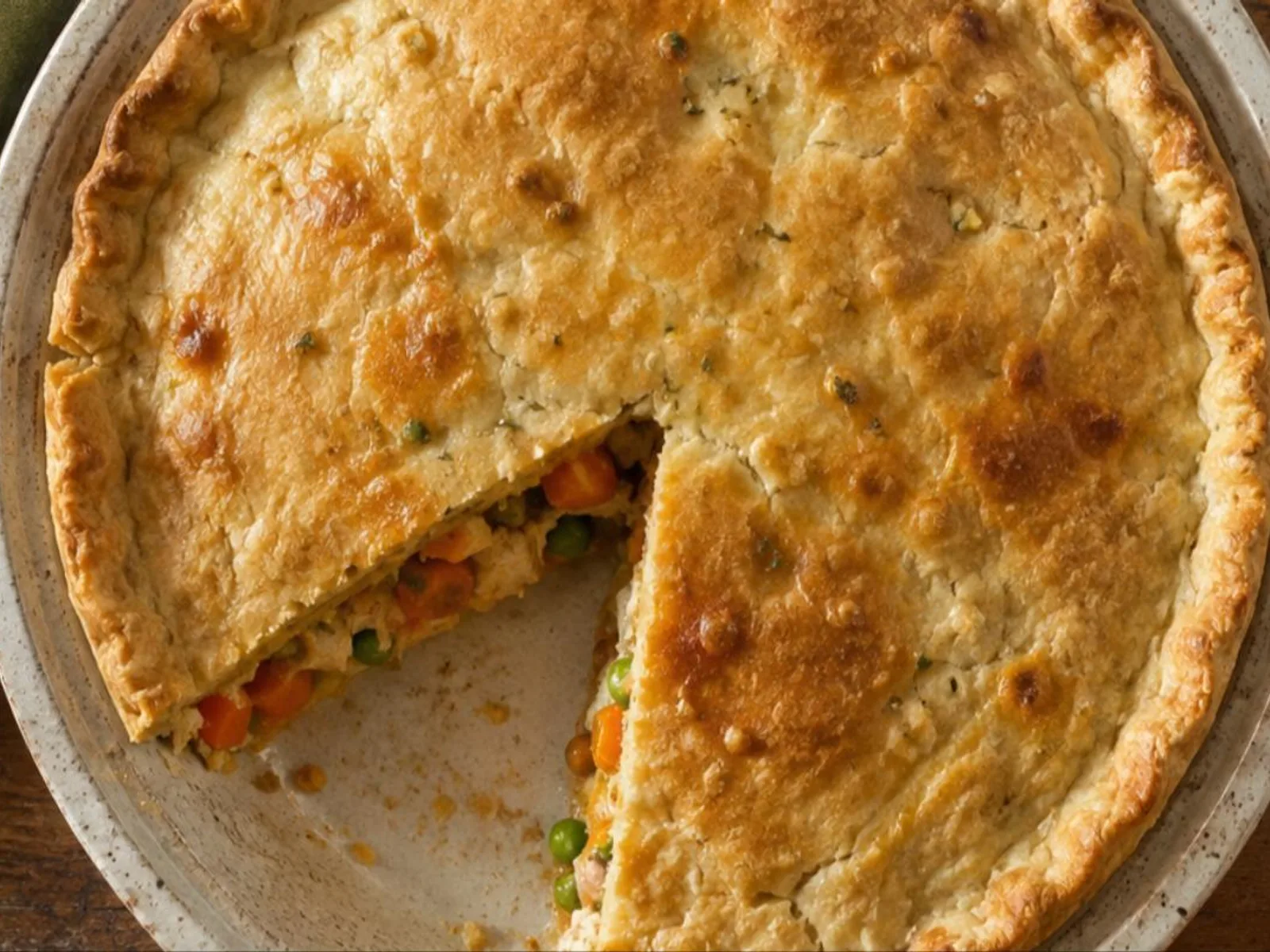 Torta de legumes de liquidificador