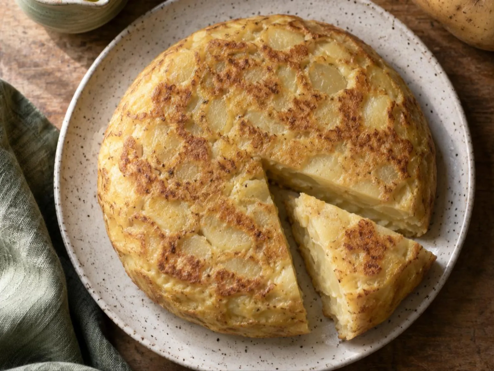 Tortilha espanhola de batata